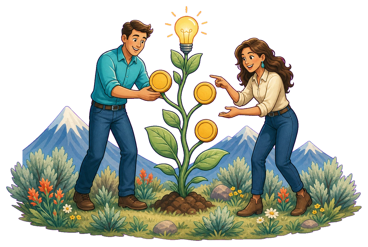 Two Wyoming entrepreneurs growing a young business together